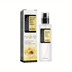 Snail Mucin Power Essence Moisturiser, 100ml Snail Mucin Essence Repairing Hyaluronic Acid Essence, Hydrating Serum For Face With Snail Secretion