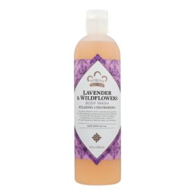 Nubian Heritage Body Wash With Shea Butter Lavender And Wildflowers - 13 Fl Oz