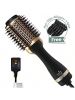 Hot Hair Blow Dryer Brush One Step Hot Air Stylers and Volumizer 2 In 1 Styling Tool Electric Hair Dryer with Hot Brush Travel Friendly Heated Hairbru