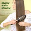 Hot Hair Blow Dryer Brush One Step Hot Air Stylers and Volumizer 2 In 1 Styling Tool Electric Hair Dryer with Hot Brush Travel Friendly Heated Hairbru