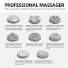 Vibration Cellulite Massager with 8 Massage Heads Body Shaping Massage Equipment Handheld Rolletic Massage Machine