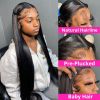 40 Inch 13x6 Lace Front Human Hair Wig Bone Straight Lace Front Wigs Human Hair 13x4 Hd Lace Frontal Wig Brazilian